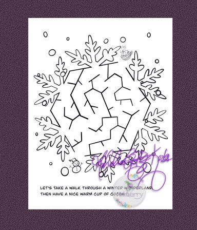Sugarplum Adventure Coloring Book